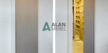 Стандартная гардеробная комната