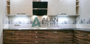 Кухня из пластика – модель 11