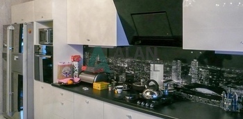 Кухни из пластика – модель 12