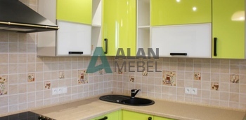 Кухня из пластика – модель 1