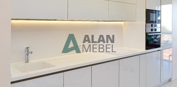 Кухня из пластика – модель 2