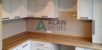 Кухня из пластика – модель 7