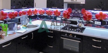 Кухни из пластика – модель 17