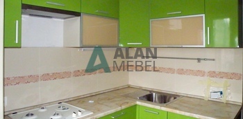 Кухня из пластика – модель 22