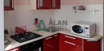 Кухня из пластика – модель 25