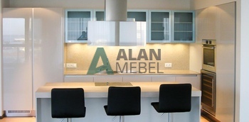 Кухня с барной стойкой 8