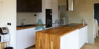 Кухня с барной стойкой 9