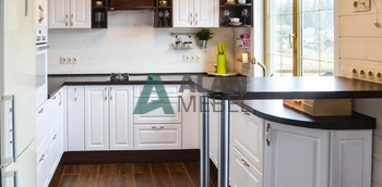 Кухня с барной стойкой 5