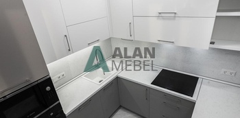 Кухня из акрила – модель 17