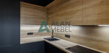 Кухня из акрила – модель 18