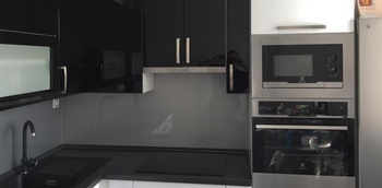 Кухня черного цвета 2