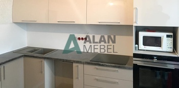 Кухни из пластика – модель 34