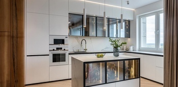 Кухня под окно 14