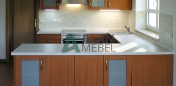 Кухня из рамочного МДФ – модель 6