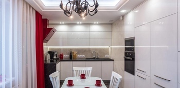 Кухня белый глянец 6