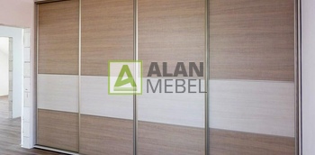 Встроенный шкаф-купе для гостиной