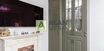 Шкаф-купе для гостиной