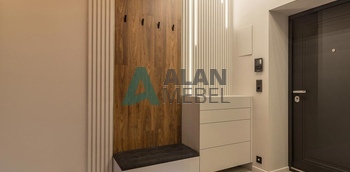 Шкаф в прихожую открытый