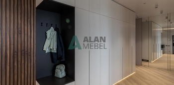 Встроенный шкаф в прихожую 34