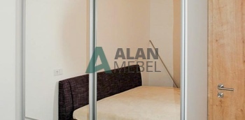 Встроенный шкаф-купе для спальни