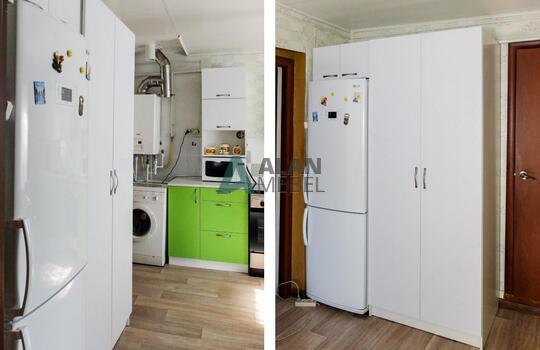 Линейная кухня из пластика 