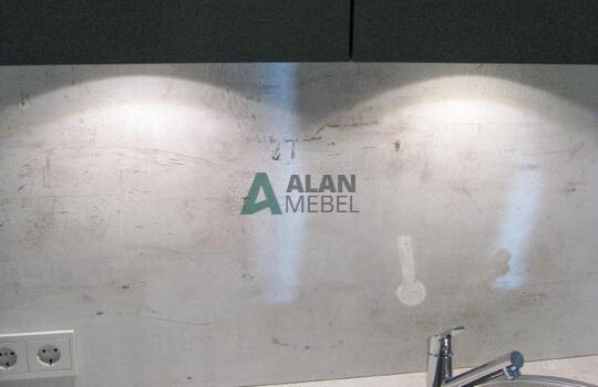 Кухня серого цвета 10 