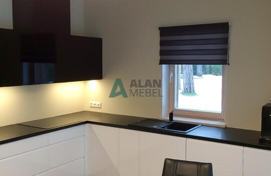 Кухня темного цвета 4 