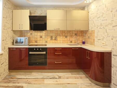 Кухня из акрила 5