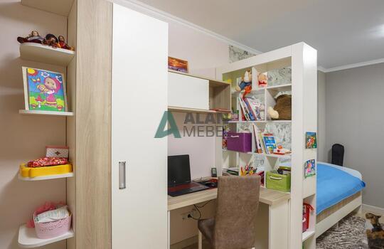 Детский шкаф со столом 5 