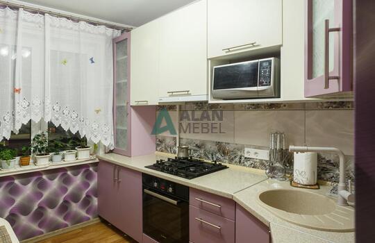 Кухня розового цвета 2 