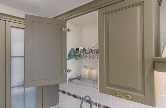 Угловая кухня из массива 10 