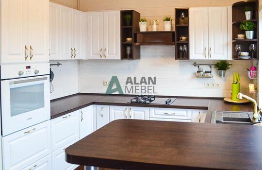 Кухня с барной стойкой 5 