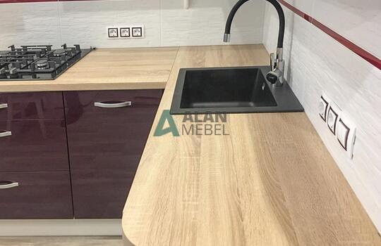 Акриловая кухня 11 