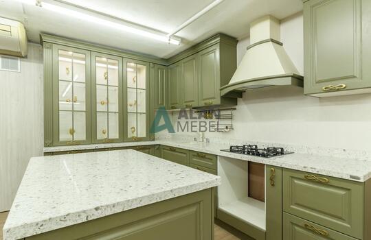 Кухня со стеклом 5 