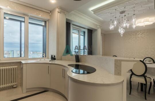 Кухня с барной стойкой 12 