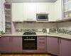 матовая кухня с фасадами розового цвета по индивидуальным размерам в минске