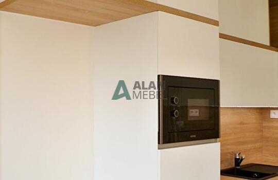 Кухня из матового пластика 4 