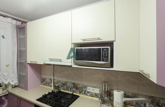 матовая кухня с фасадами розового цвета по индивидуальным размерам в минске 