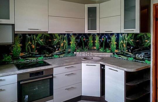 Угловая кухня из ЛДСП 2 