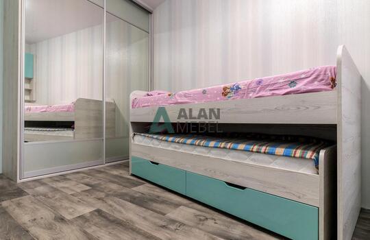 Детская выкатная кровать 1 