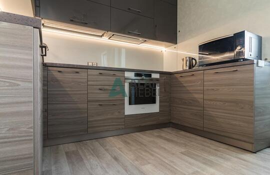 Кухня черного цвета 3 