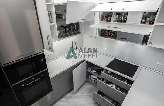 Кухня из акрила – модель 17 