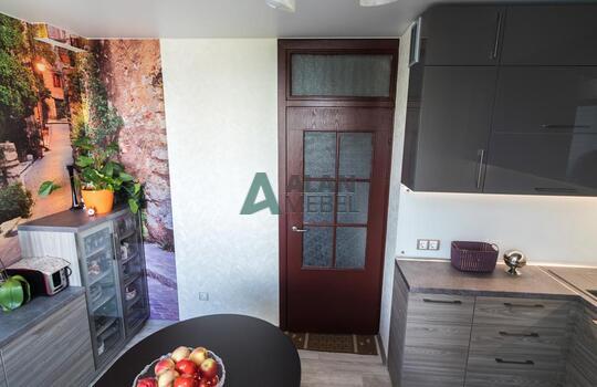 Кухня черного цвета 3 