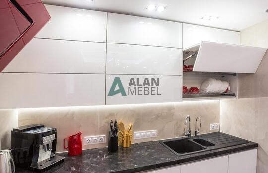 Кухня белый глянец 6 