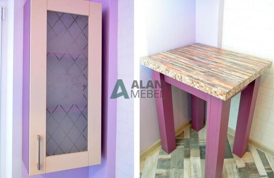 Кухня из ДСП угловая, заказать угловую кухню из ДСП, фото кухни, цена в Минске, доставка 