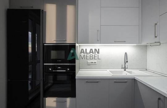 Кухня из акрила – модель 17 