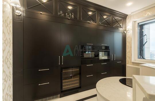 Кухня с барной стойкой 12 