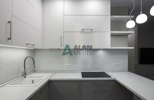 Кухня из акрила – модель 17 