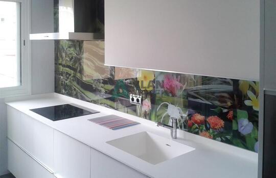 Кухня с рисунком 2 