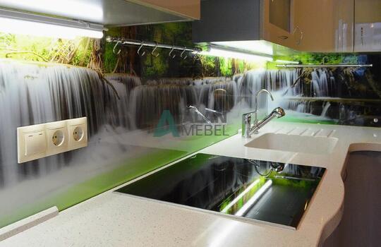 Кухня с фотопечатью 10 